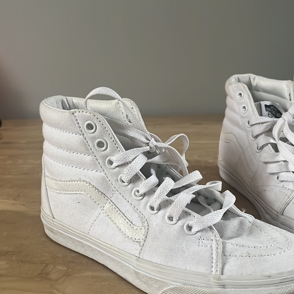 VANS OFF THE WALL HIGH TOPS GREAT CONDITION US 7 WOMEN - Picture 5 of 5